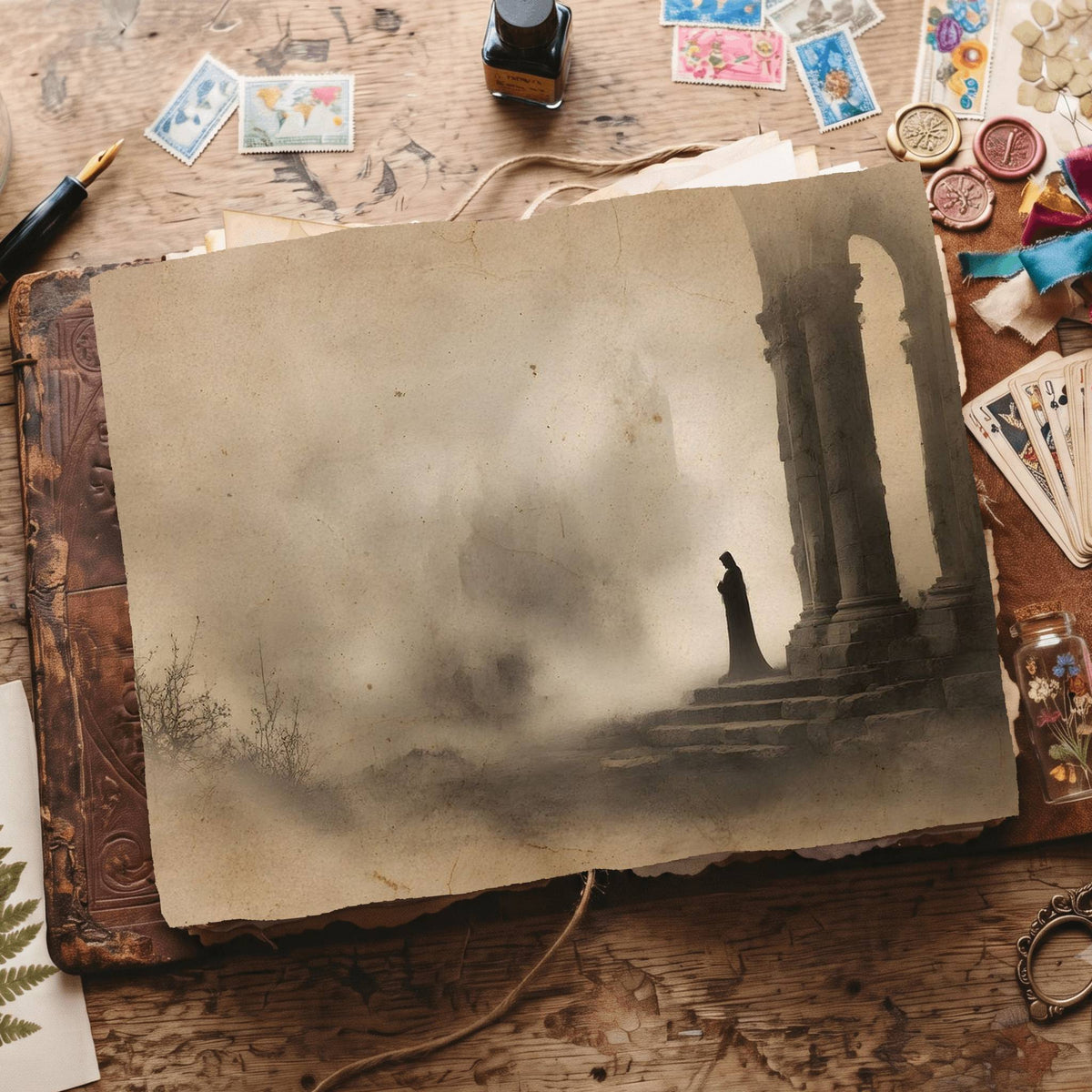 Gothic Digital Papers
