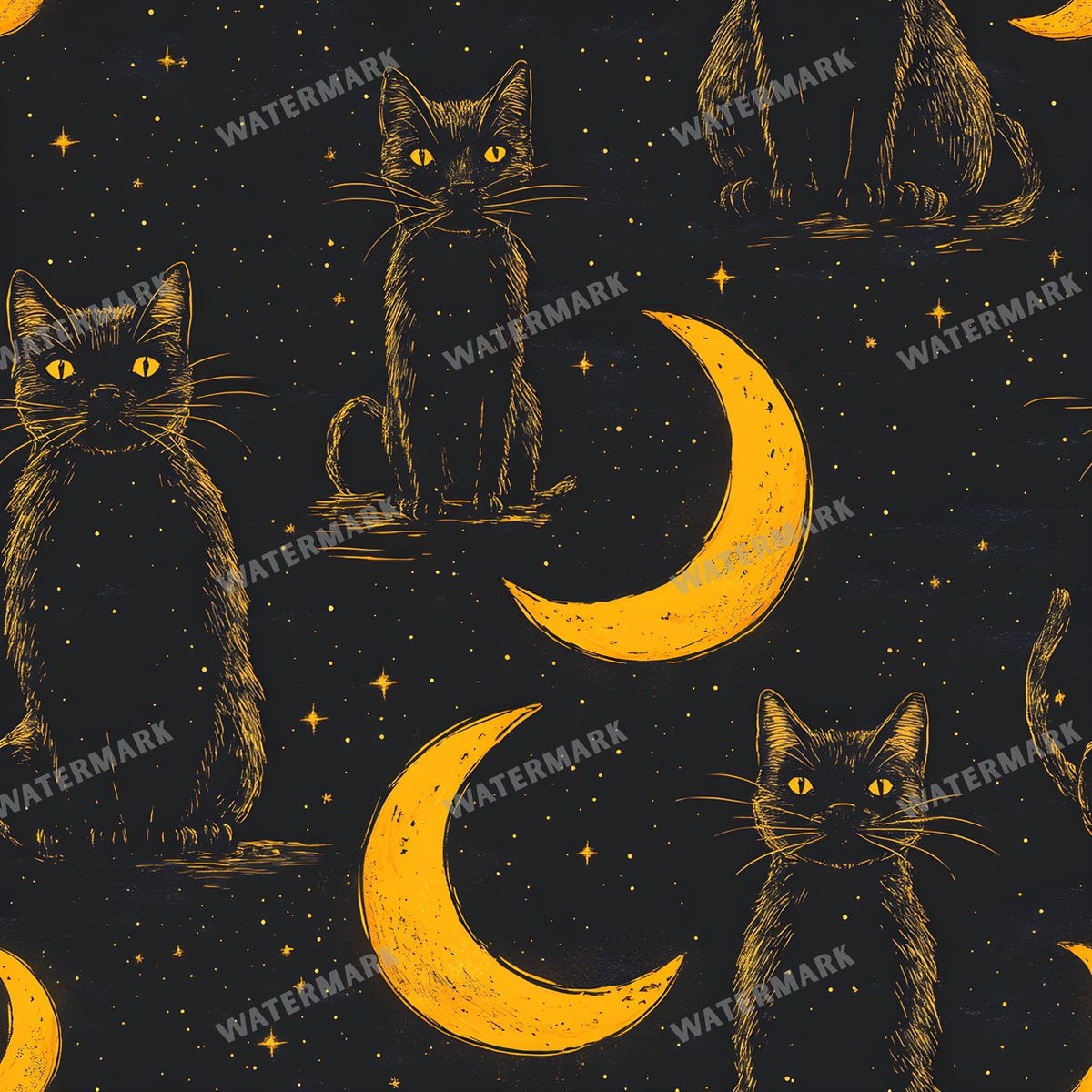 Halloween Seamless Pattern