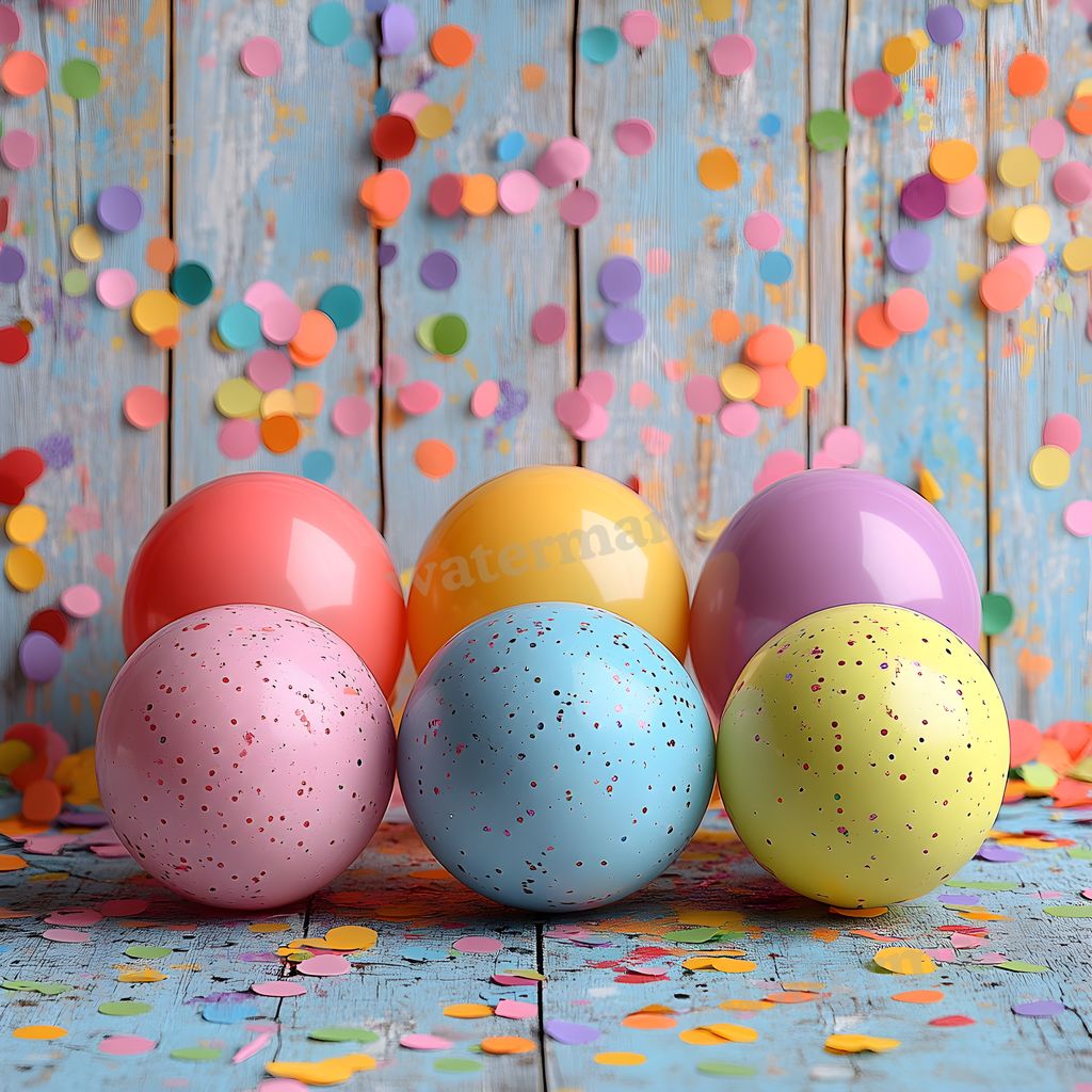 Rainbow Balloon Backdrop Images