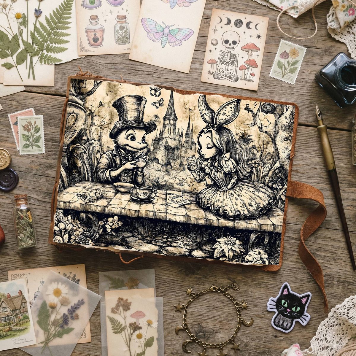 Alice In Wonderland Digital Papers