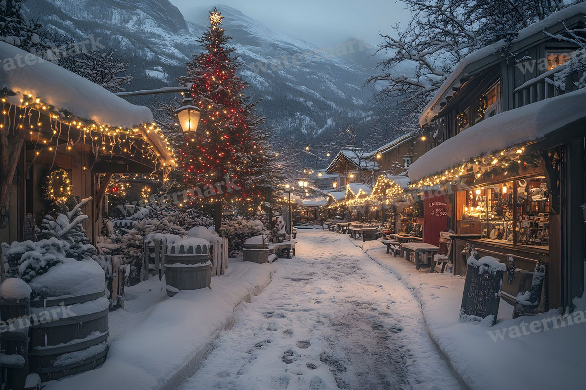 Classic Christmas Backdrop Images
