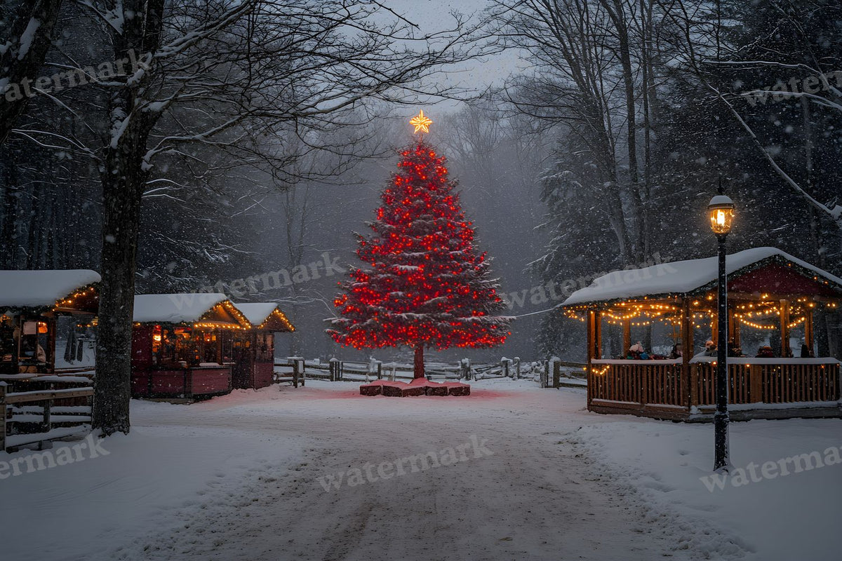 Classic Christmas Backdrop Images