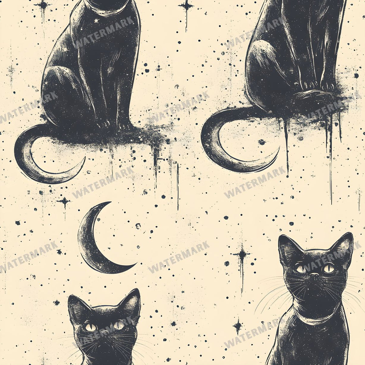 Halloween Seamless Pattern