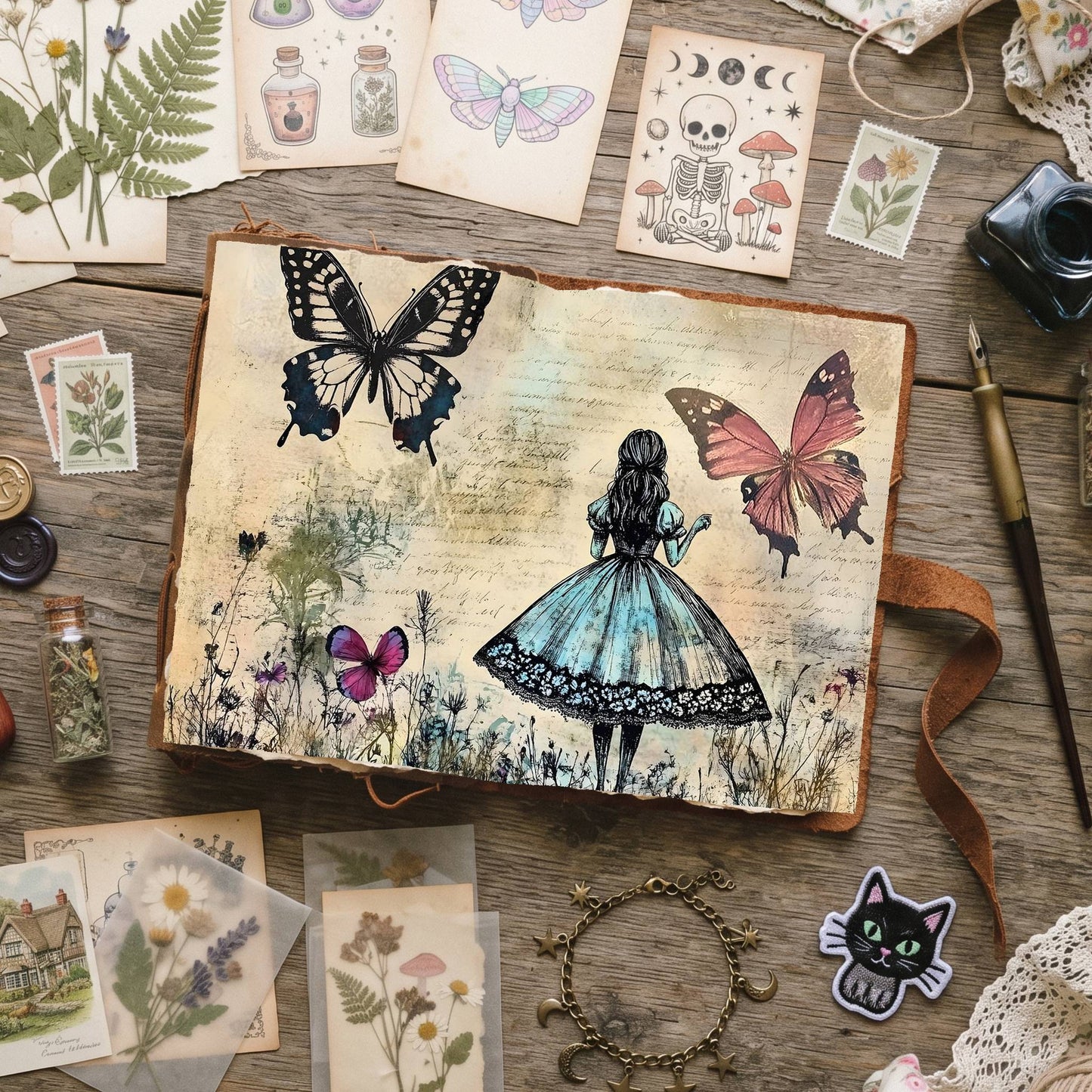 Alice In Wonderland Digital Papers
