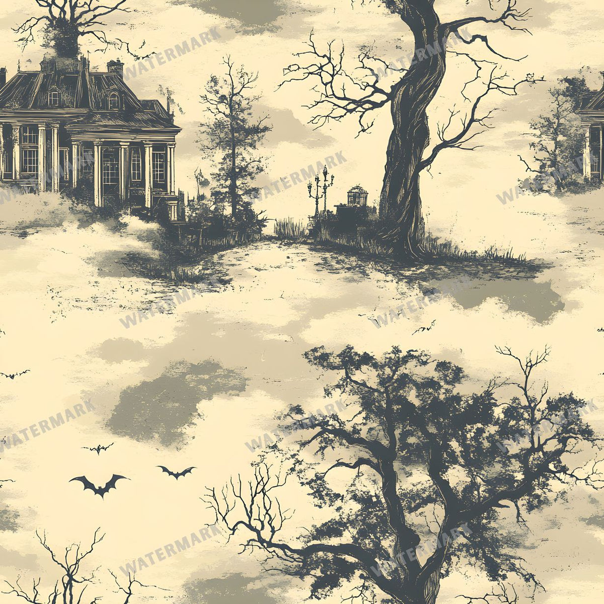 Halloween Seamless Pattern