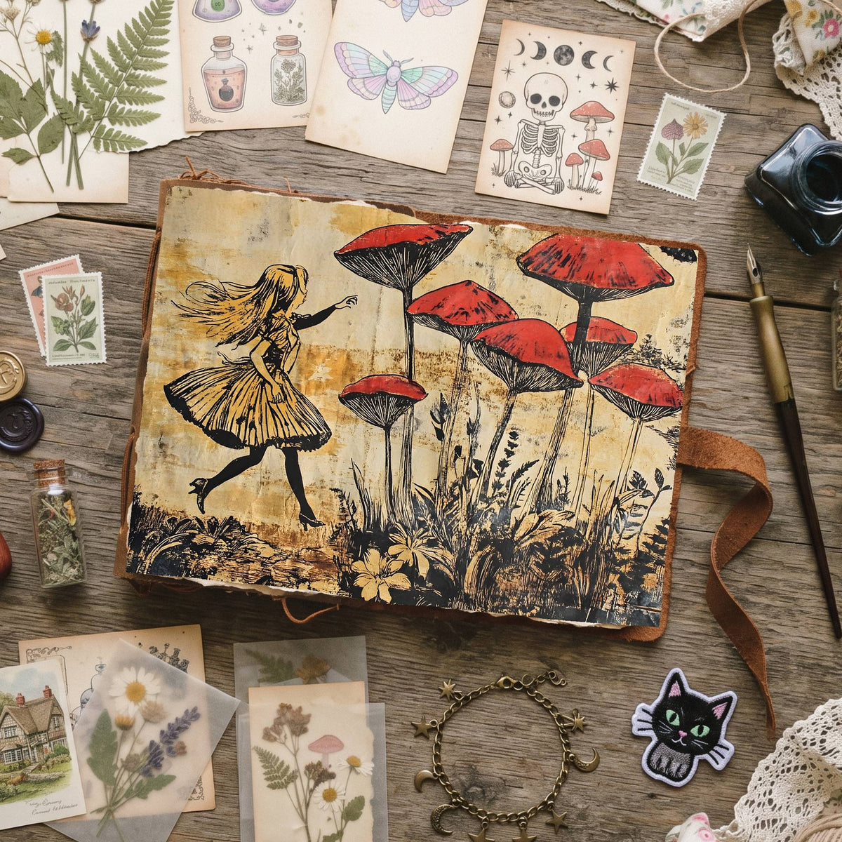 Alice In Wonderland Digital Papers