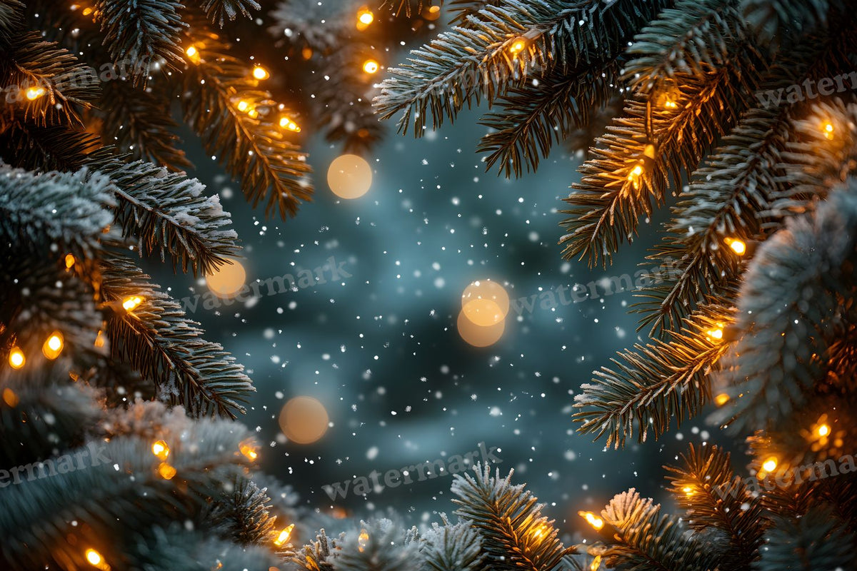 Snowy Forest Backdrop Images