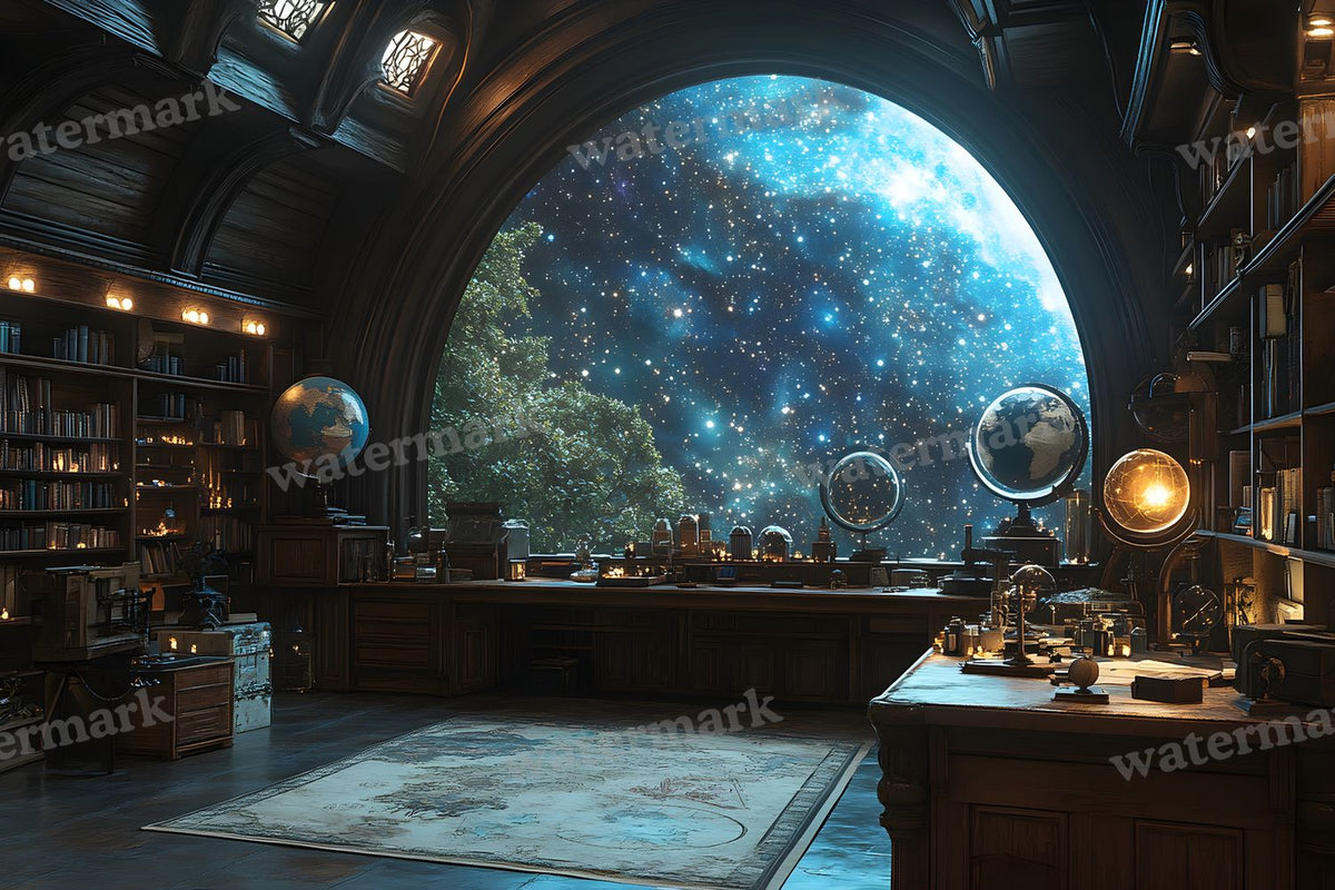Celestial Witchs Observatory Backdrop Images