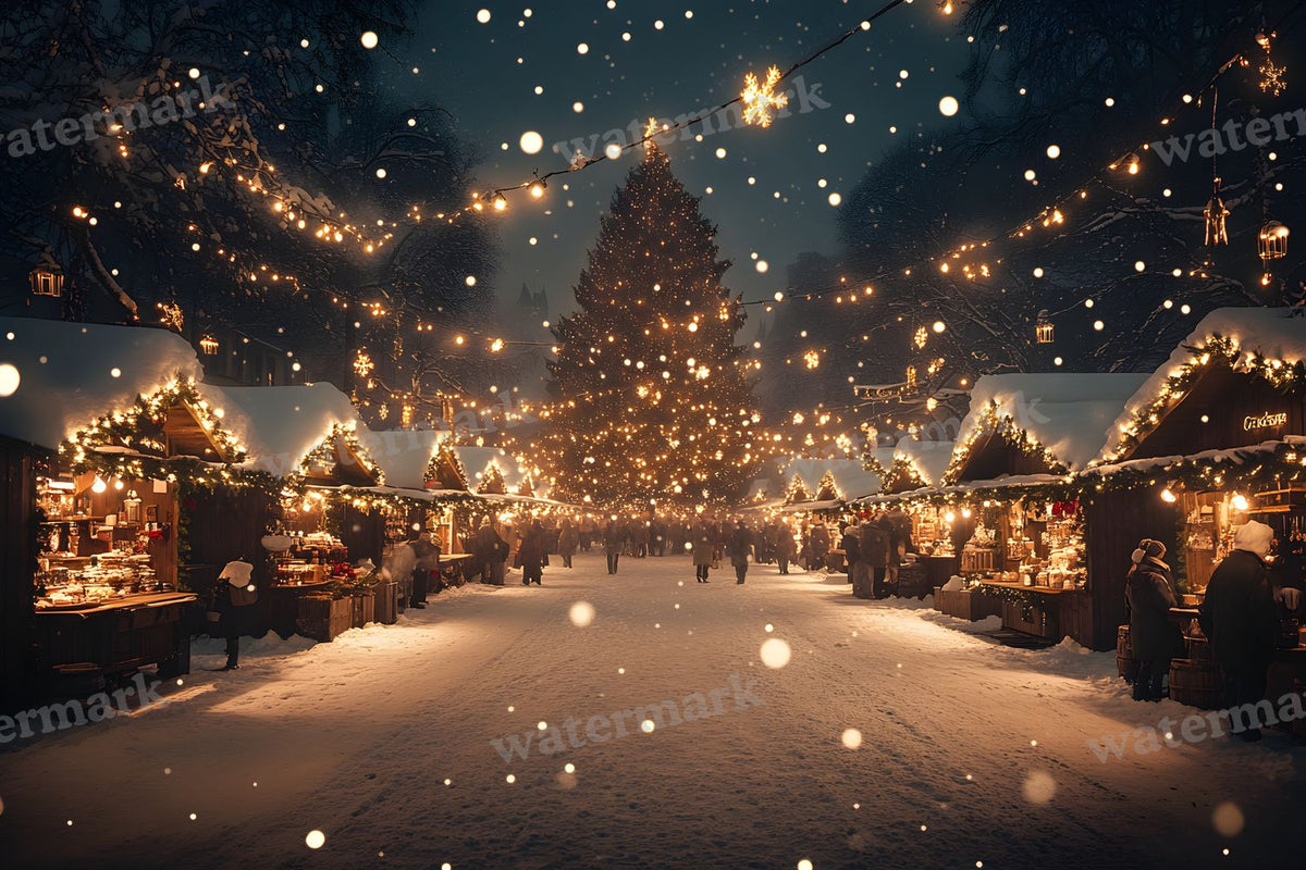 Classic Christmas Backdrop Images