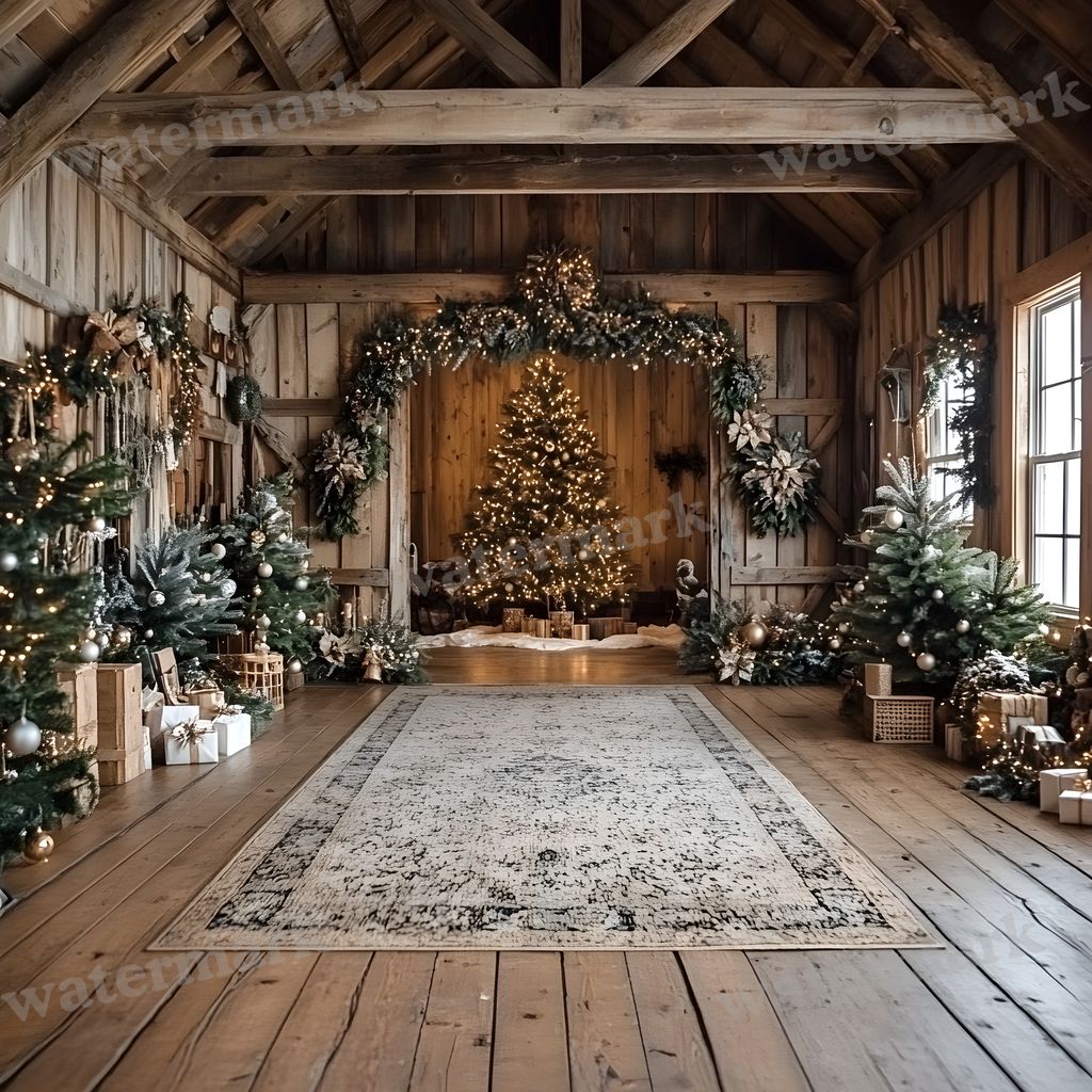 Classic Christmas Backdrop Images