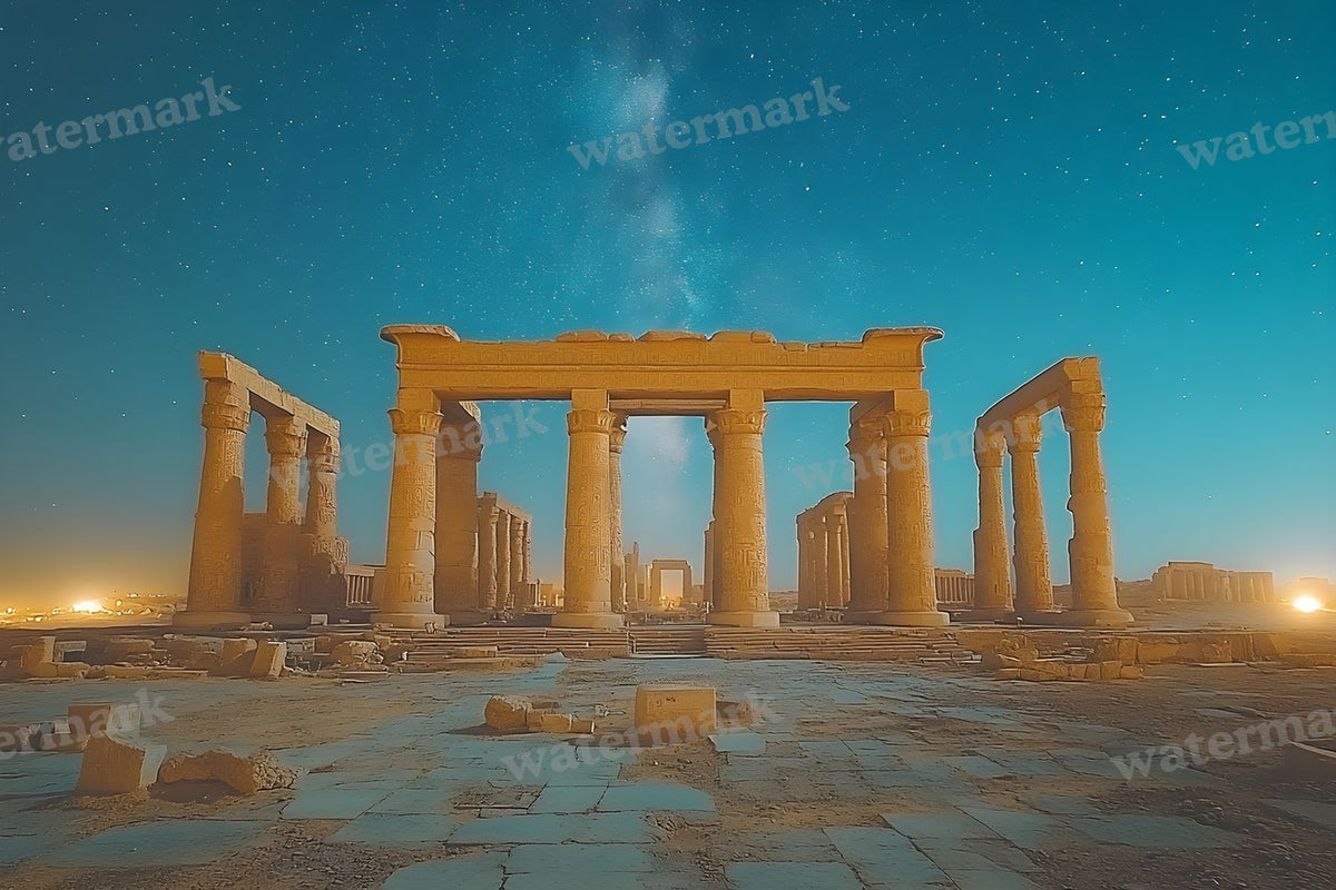 Ancient Egyptian Night Backdrop Images