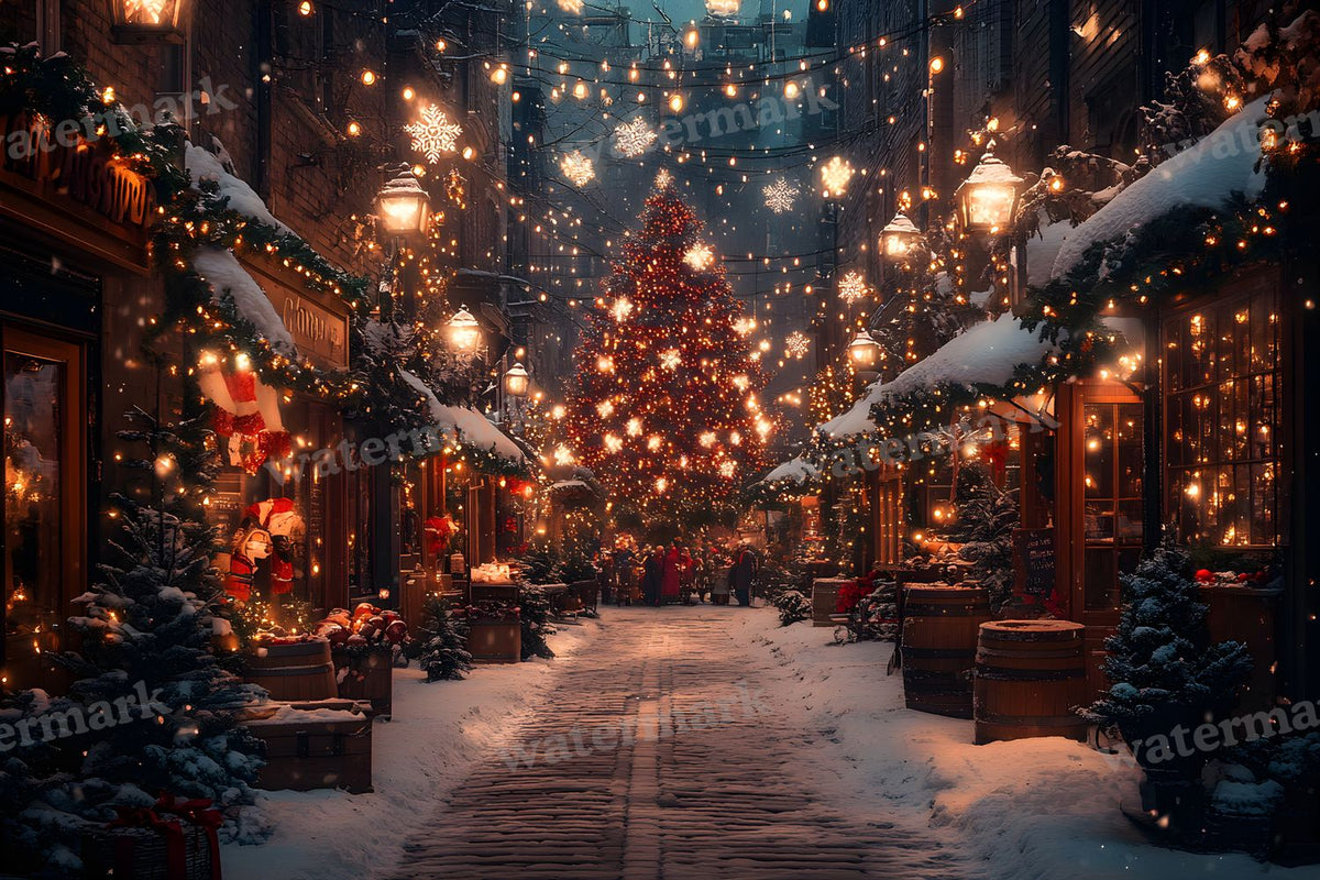 Classic Christmas Backdrop Images