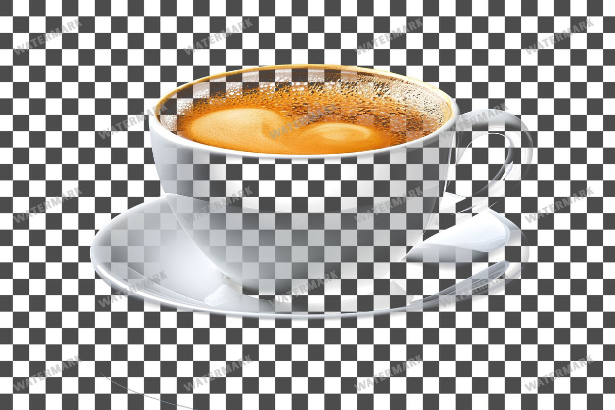 Coffee Cup PNG overlay on a transparent checkered background, preview 74