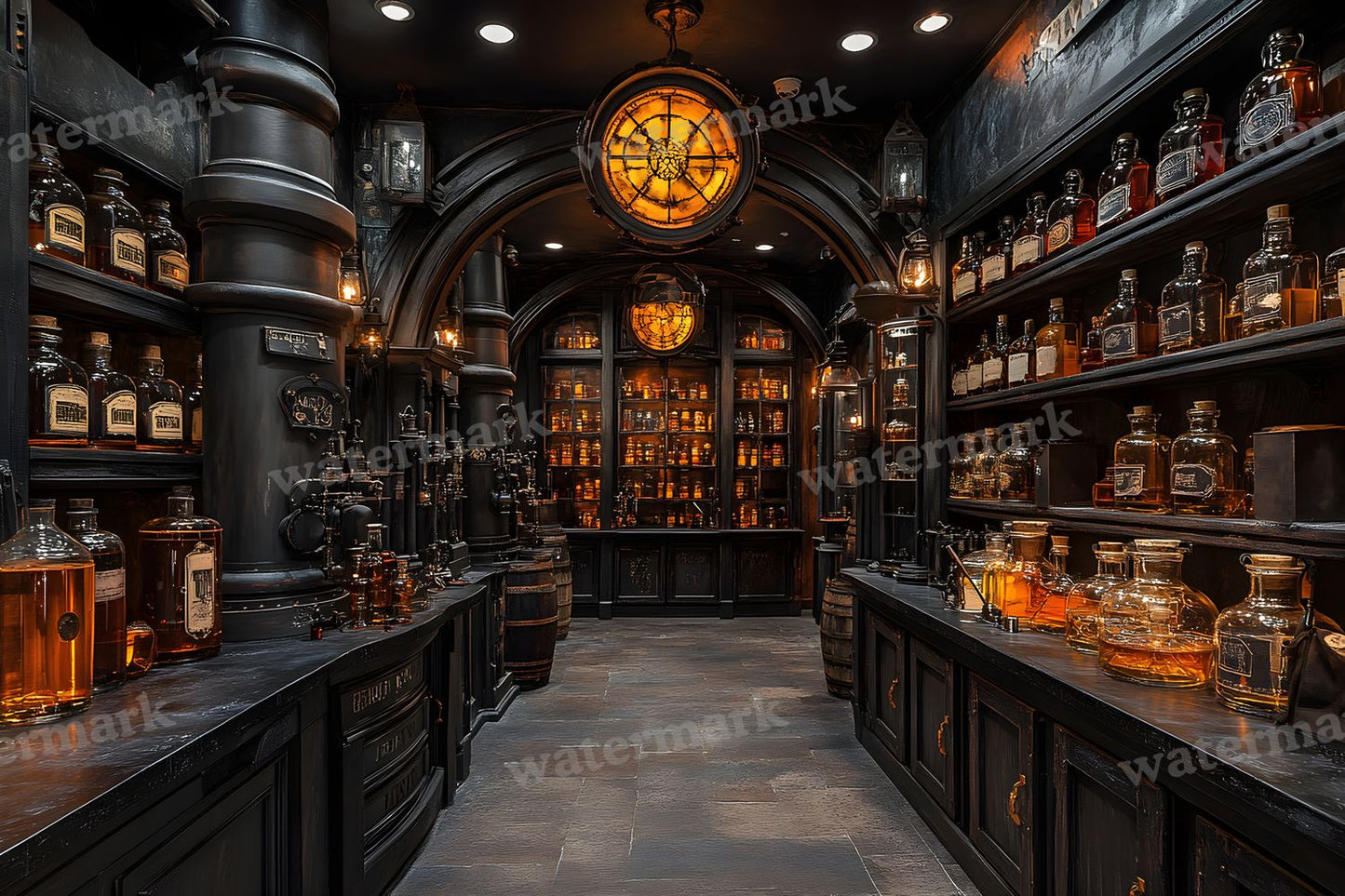Alchemist Corner Study Backdrop Images