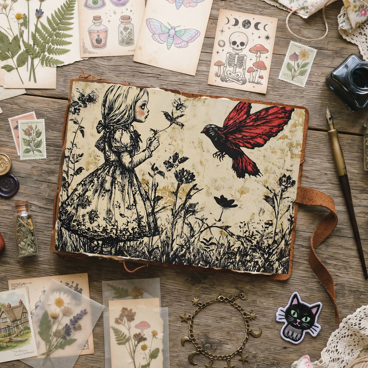 Alice In Wonderland Digital Papers