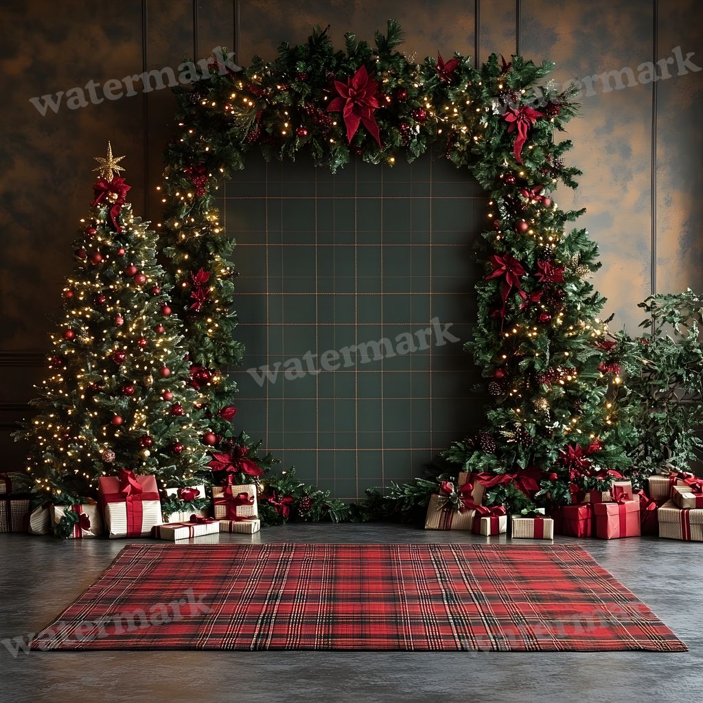 Classic Christmas Backdrop Images