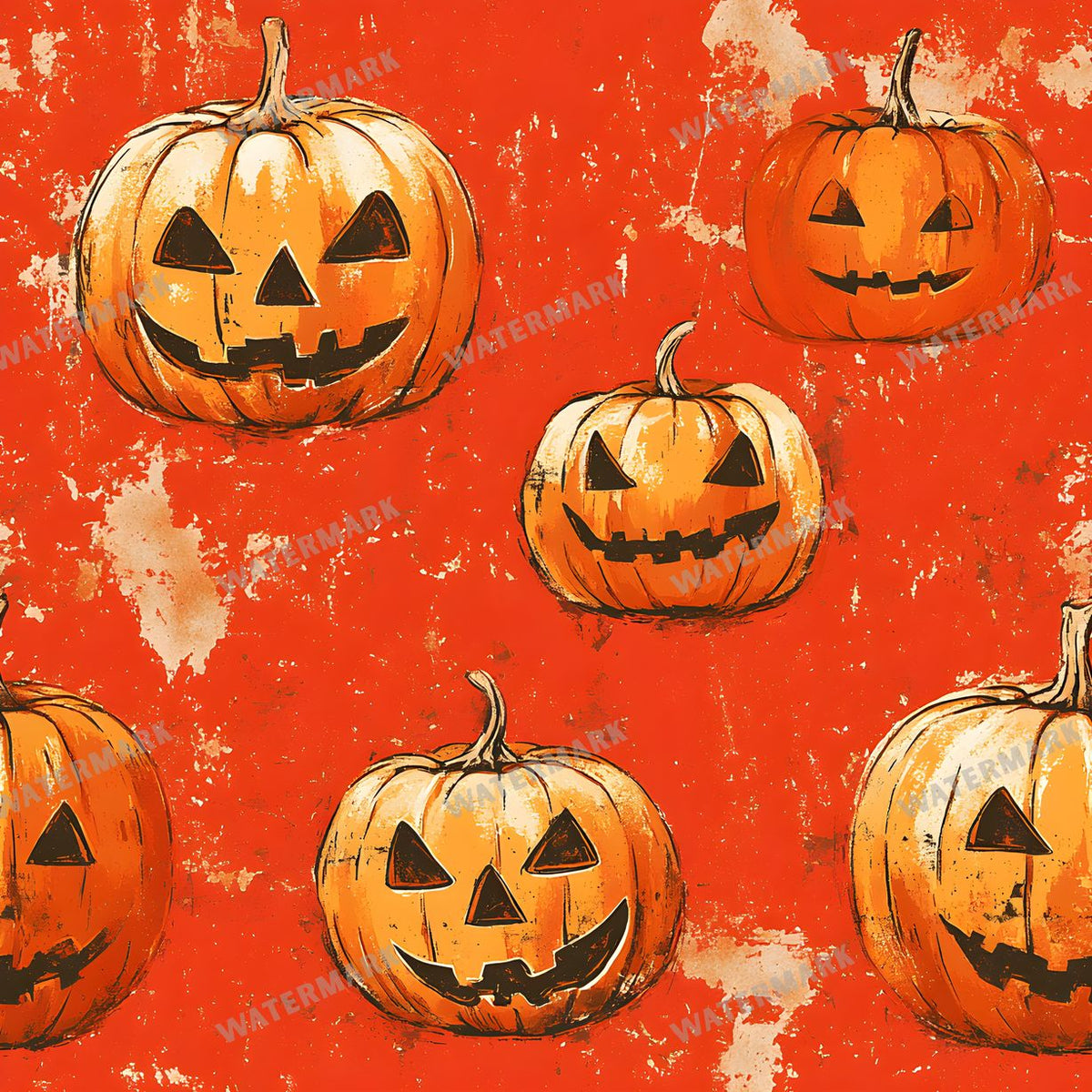 Halloween Seamless Pattern