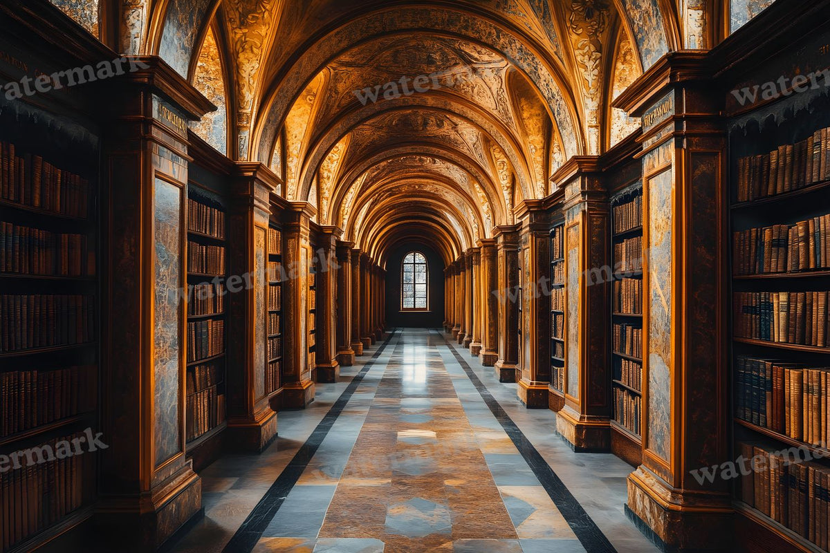 Dark Academia Study Backdrop Images