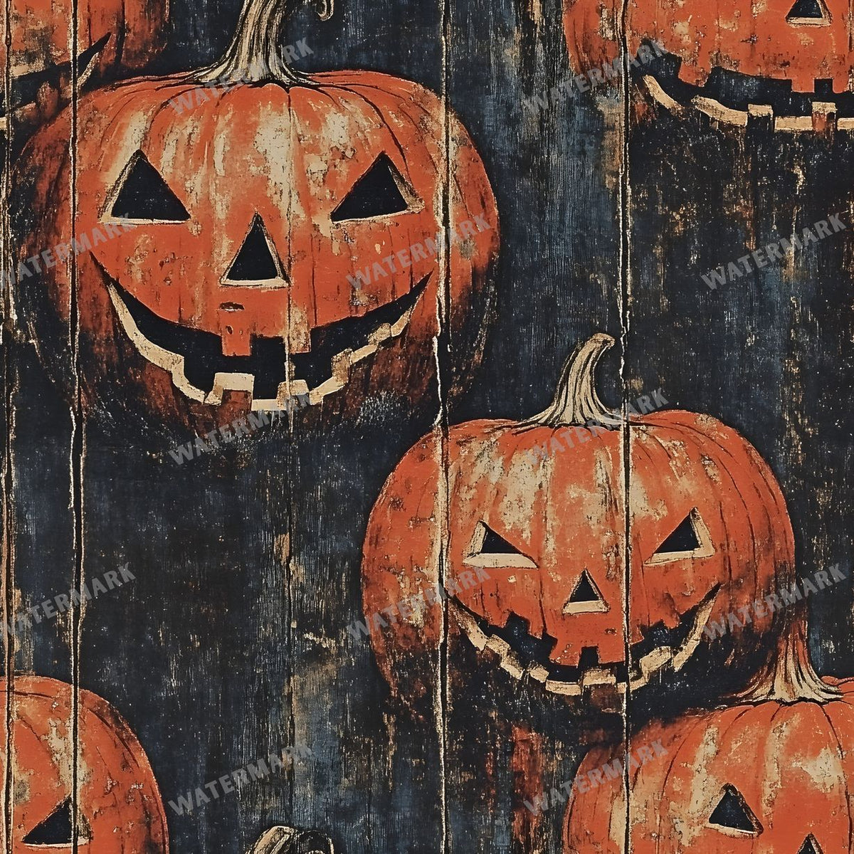Halloween Seamless Pattern
