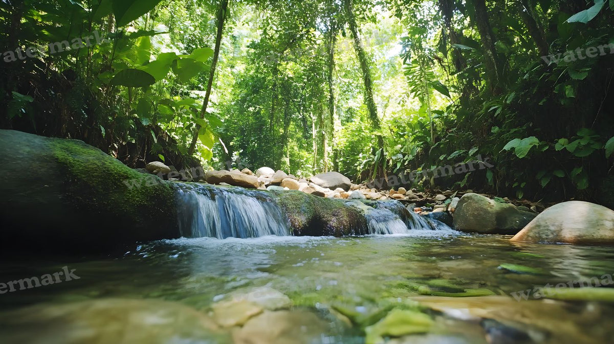 Tropical Forest Backdrop Images