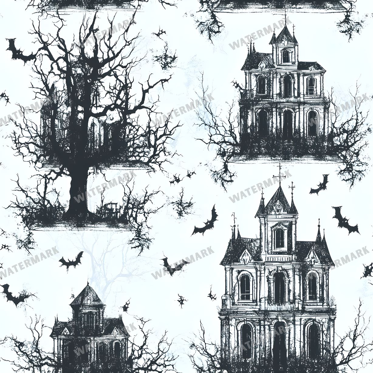 Witchcraft Seamless Pattern