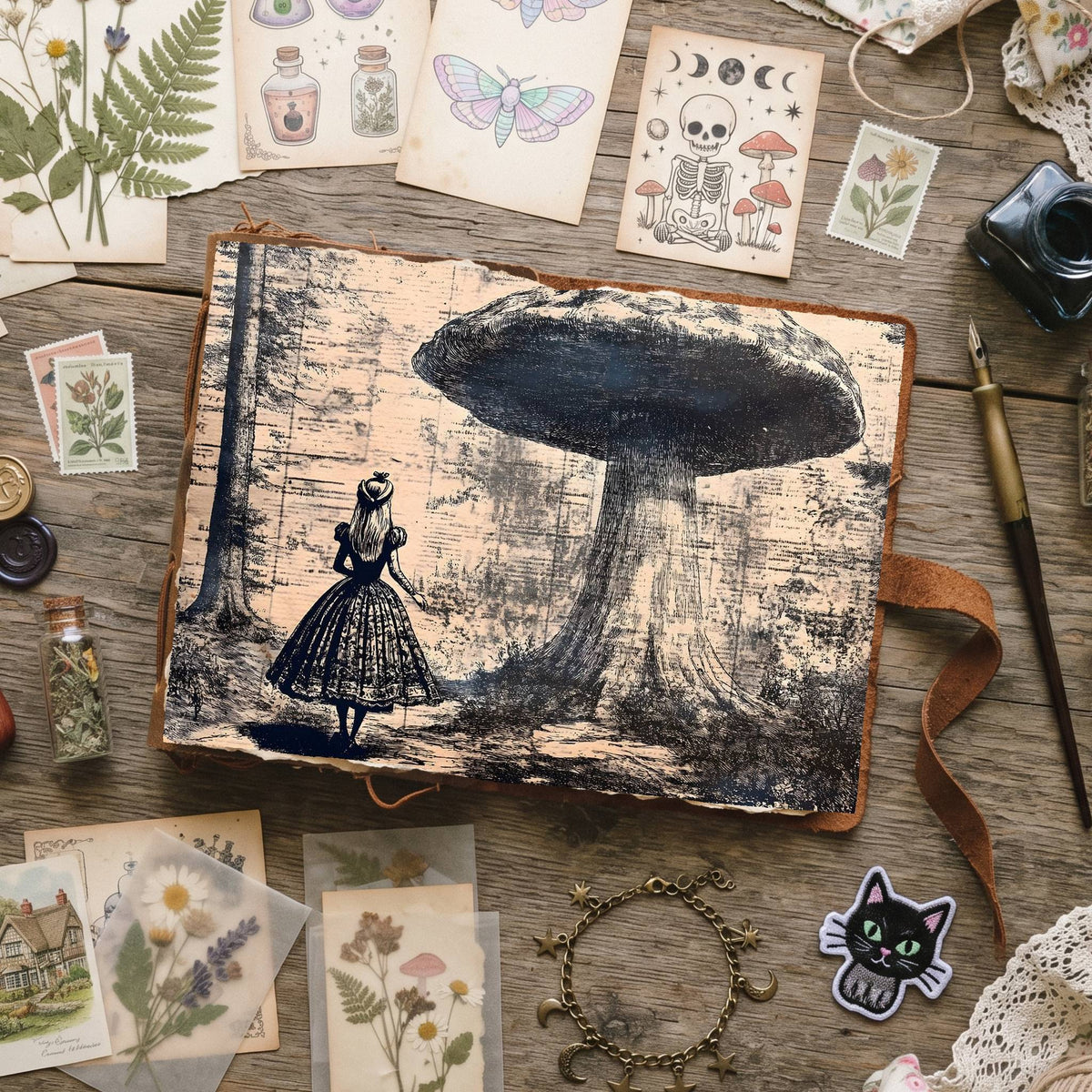 Alice In Wonderland Digital Papers