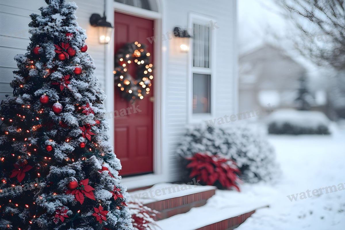 Classic Christmas Backdrop Images