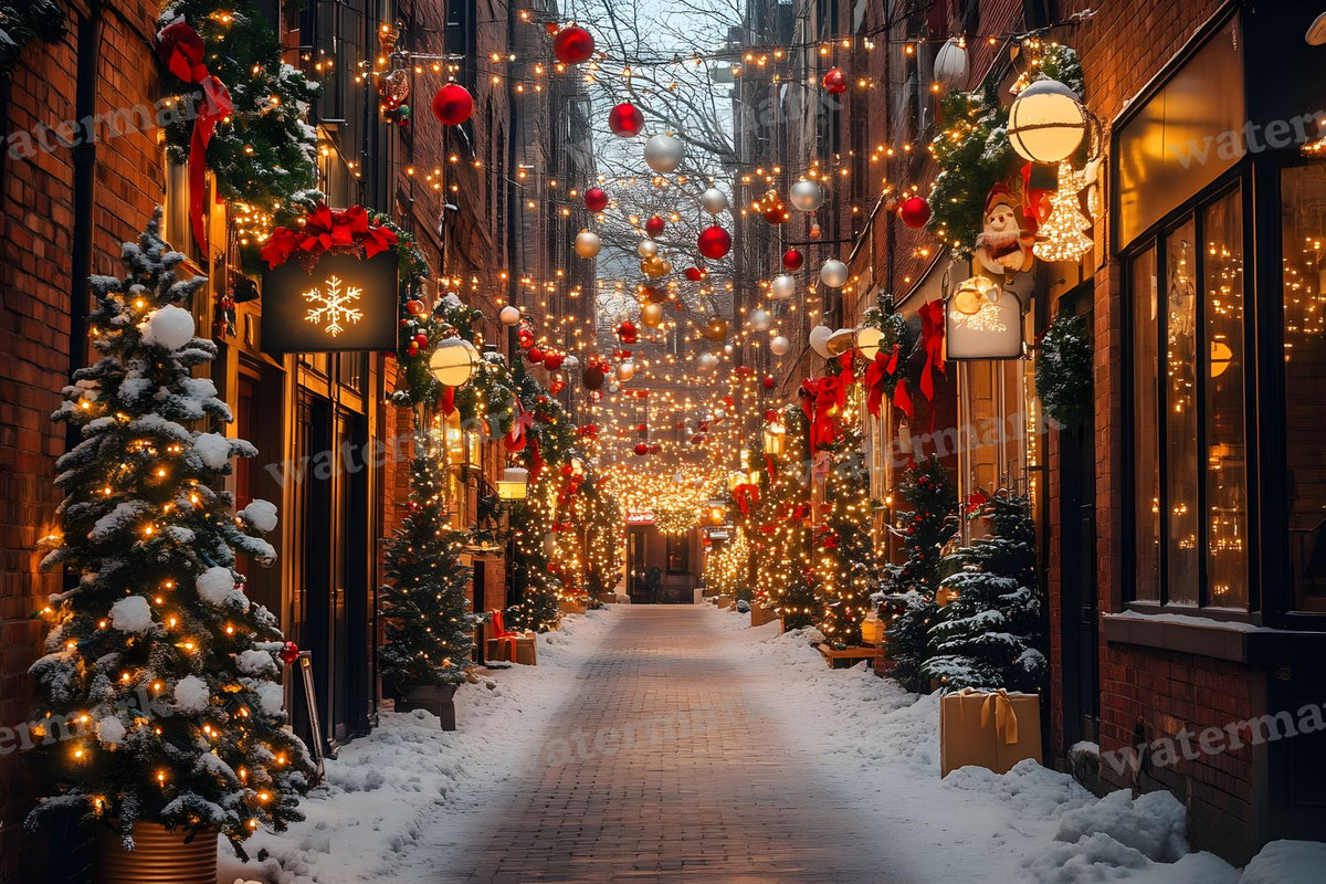 Classic Christmas Backdrop Images