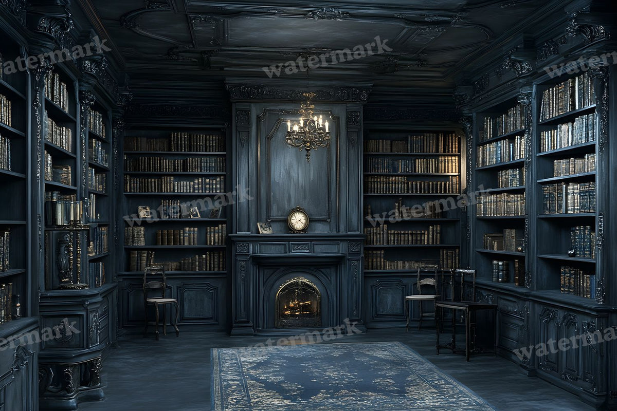 Dark Academia Study Backdrop Images