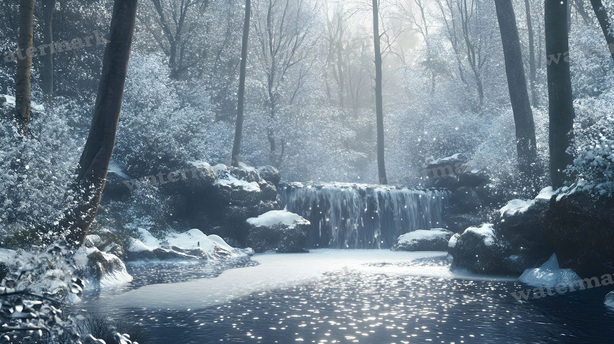 Winter Snow Backdrop Images