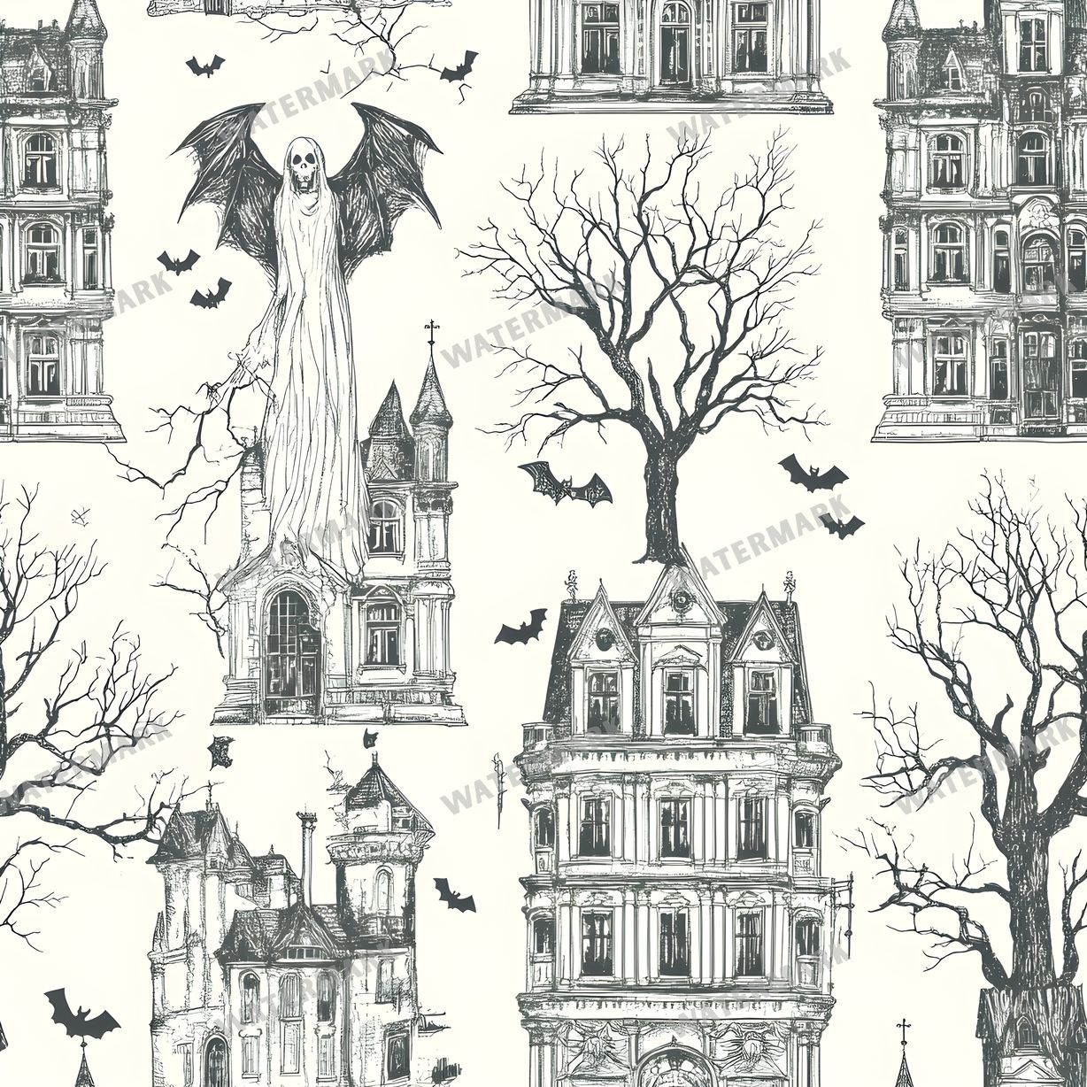 Witchcraft Seamless Pattern