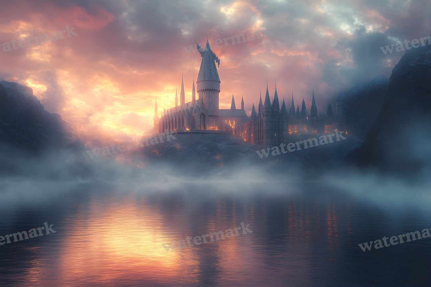 Wizarding School Backdrop Images