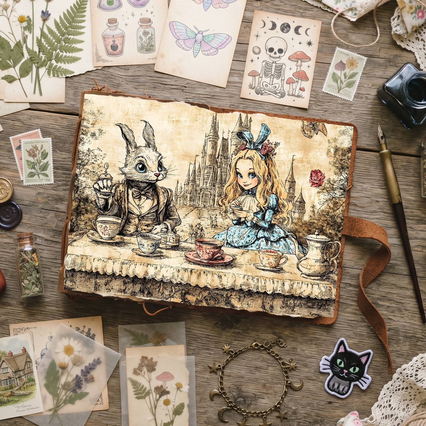 Alice In Wonderland Digital Papers