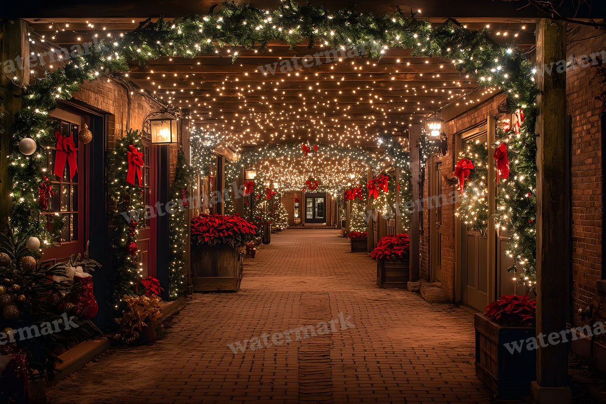 Classic Christmas Backdrop Images