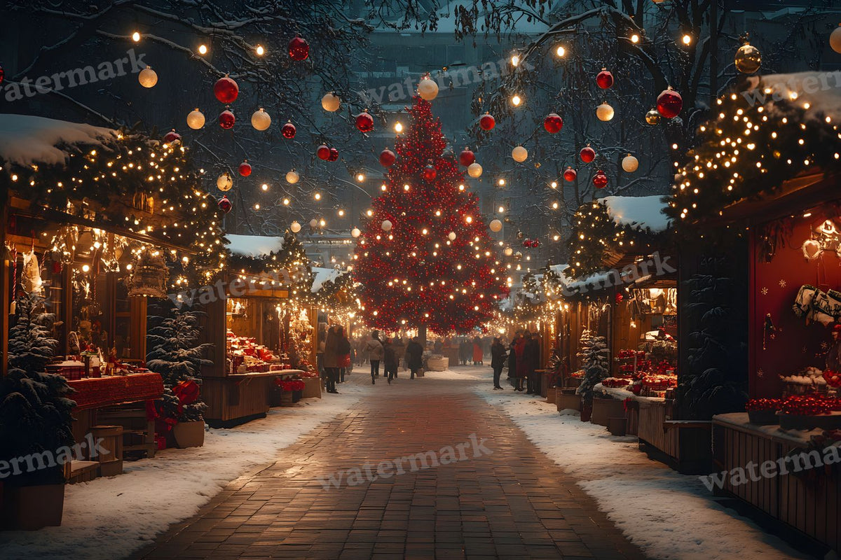 Classic Christmas Backdrop Images