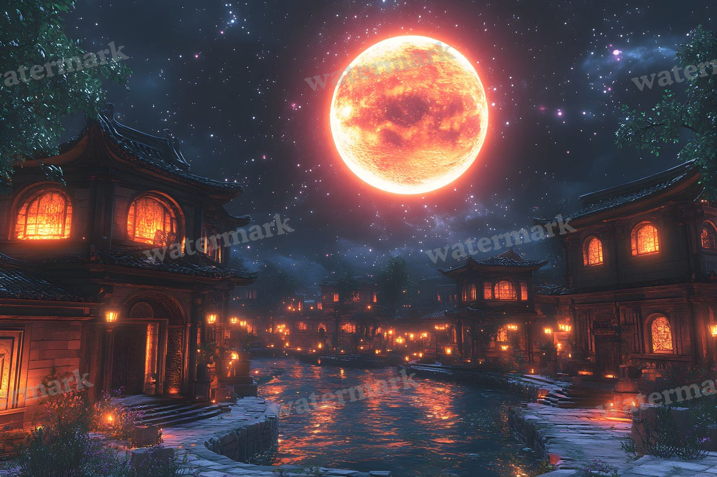 Ancient Roman Night Backdrop Images