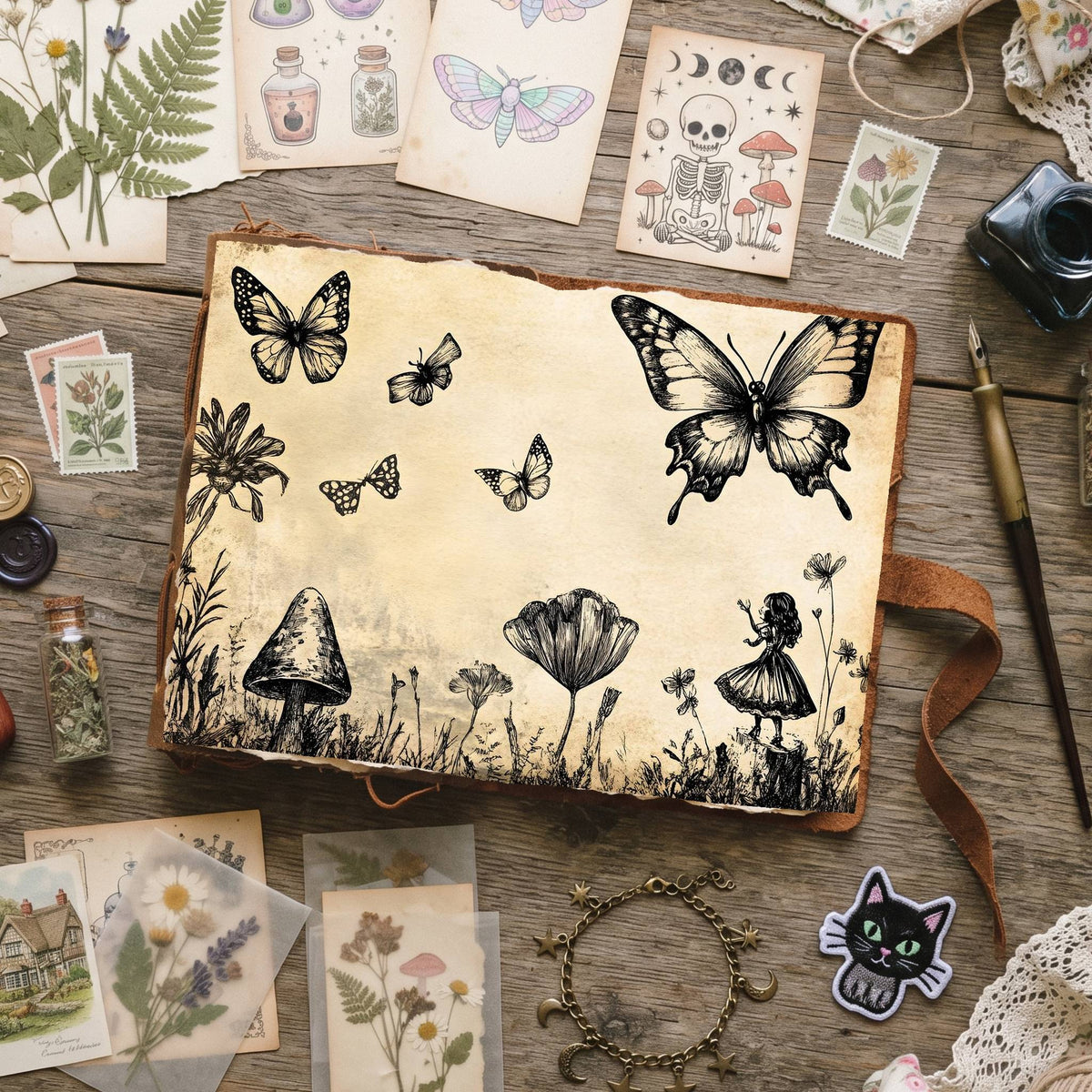 Alice In Wonderland Digital Papers