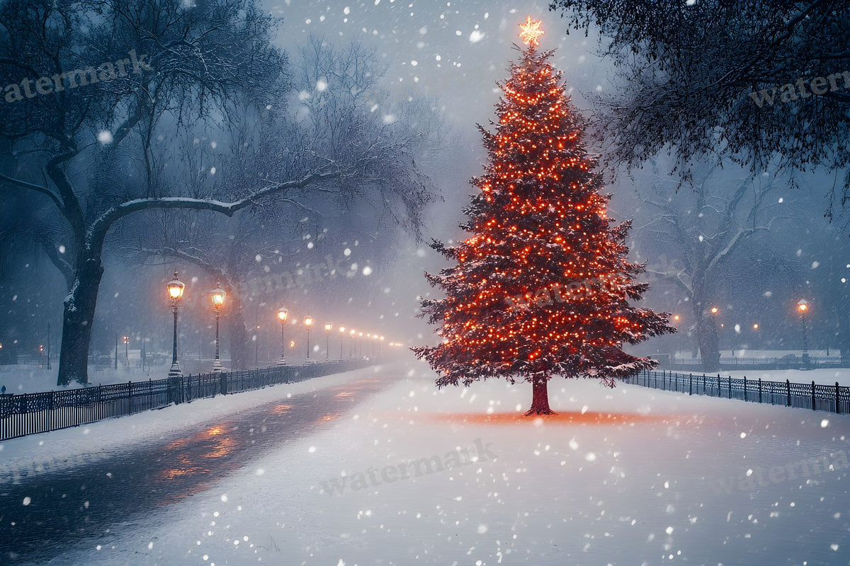 Classic Christmas Backdrop Images