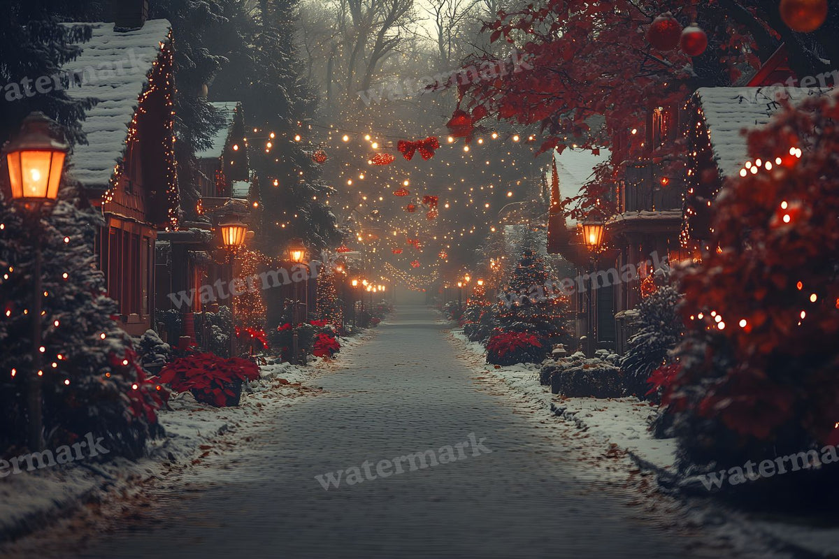 Classic Christmas Backdrop Images