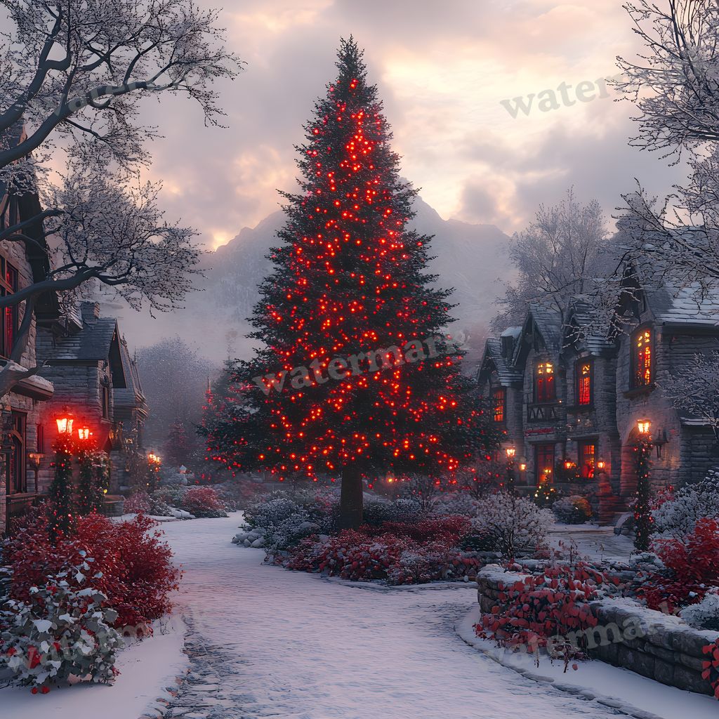 Classic Christmas Backdrop Images