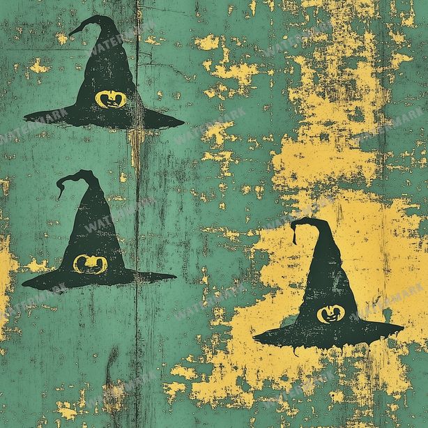 Halloween Seamless Pattern