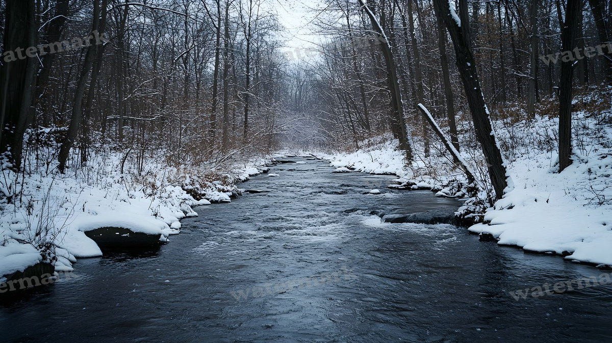 Winter Snow Backdrop Images