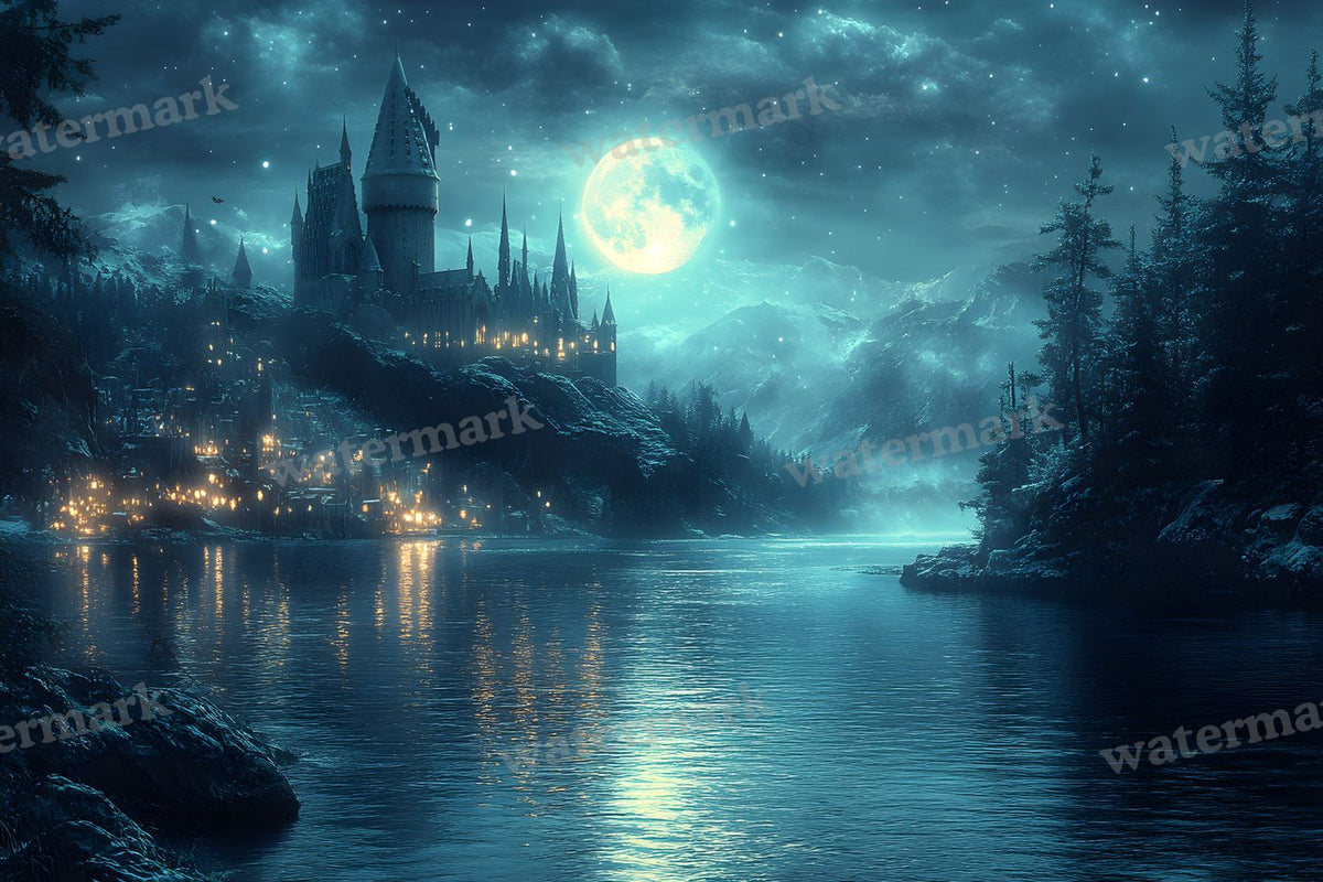 Wizarding School Backdrop Images