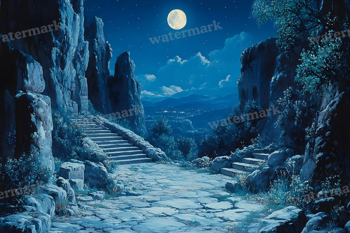 Ancient Egyptian Night Backdrop Images