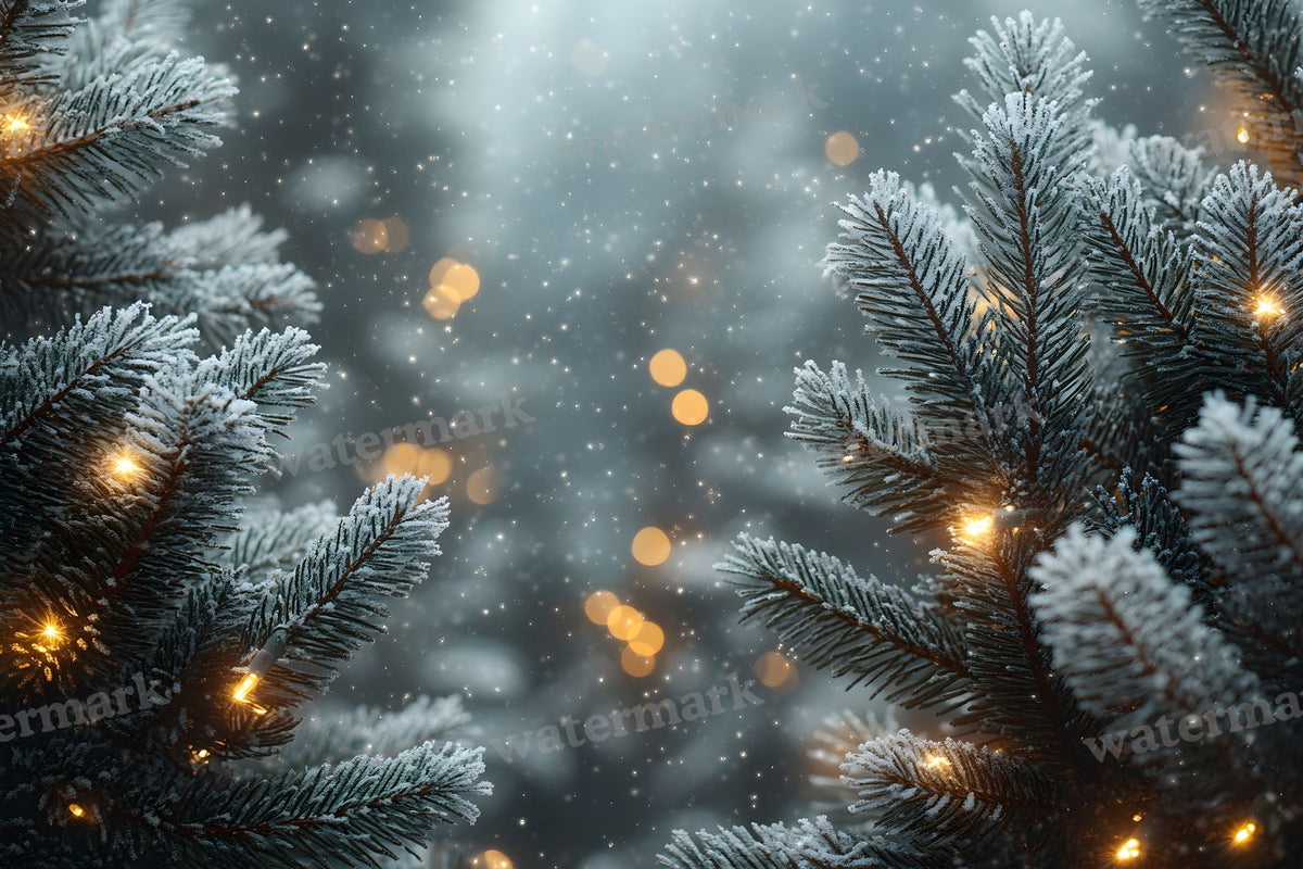Snowy Forest Backdrop Images