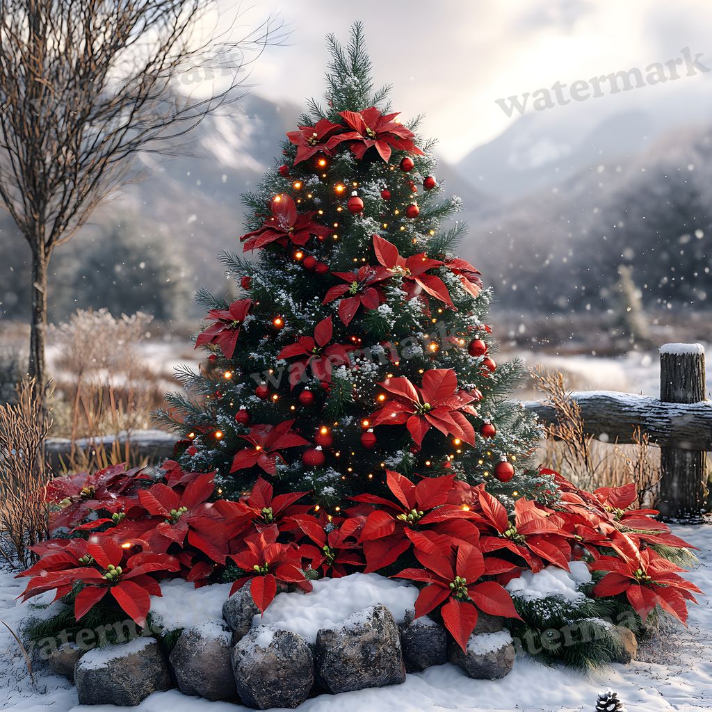 Classic Christmas Backdrop Images
