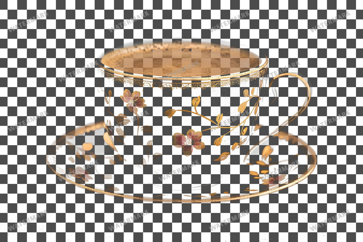 Coffee Cup PNG overlay on a transparent checkered background, preview 80