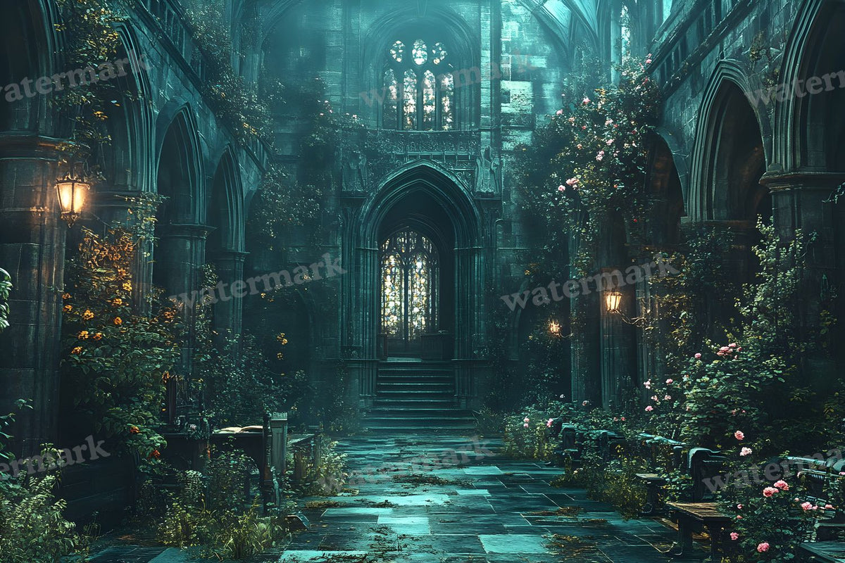 Dark Academia Study Backdrop Images