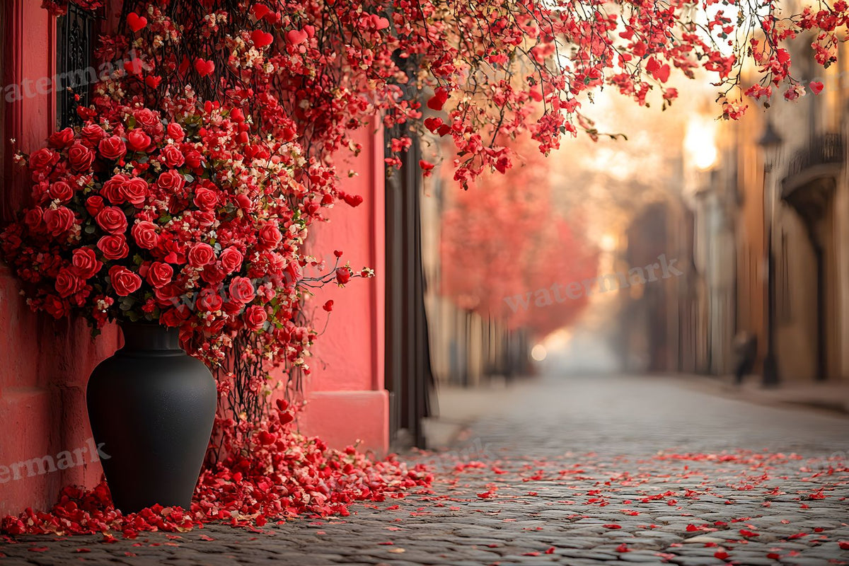 Valentine digital photo backdrop for photo editing, preview 79