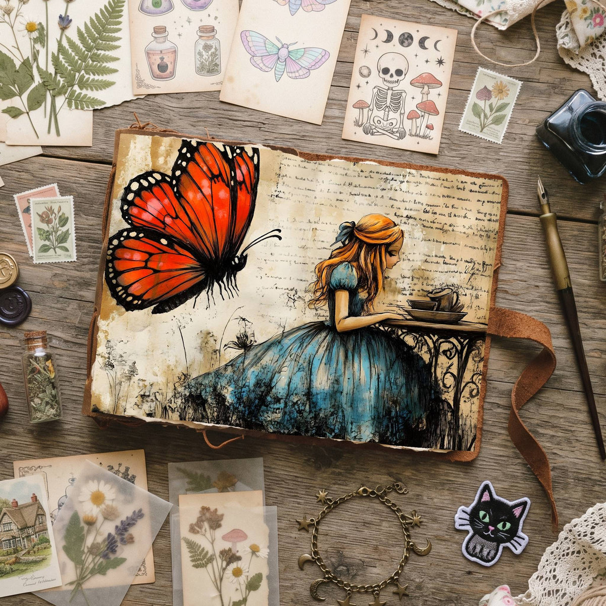 Alice In Wonderland Digital Papers
